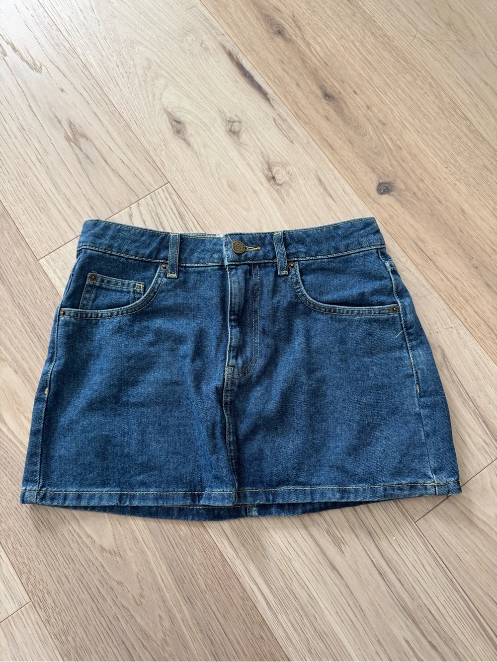 Urban Outfitters blue denim mini skirt size S